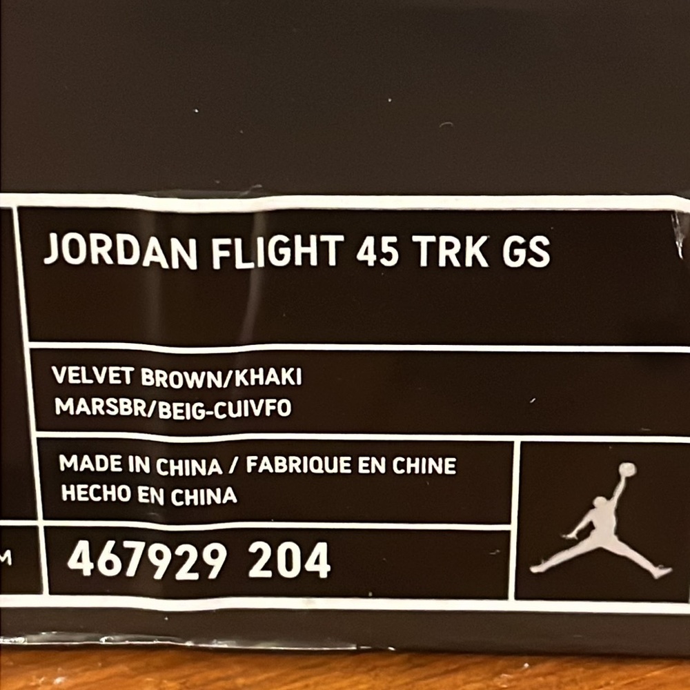 Nike Jordan Flight 45 TRK GS Shoes Sneakers Boots 467929 204 Youth Boys Girl 4.5 - Picture 16 of 16